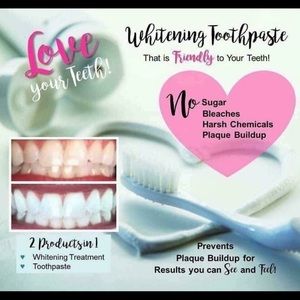 Whitening toothpaste